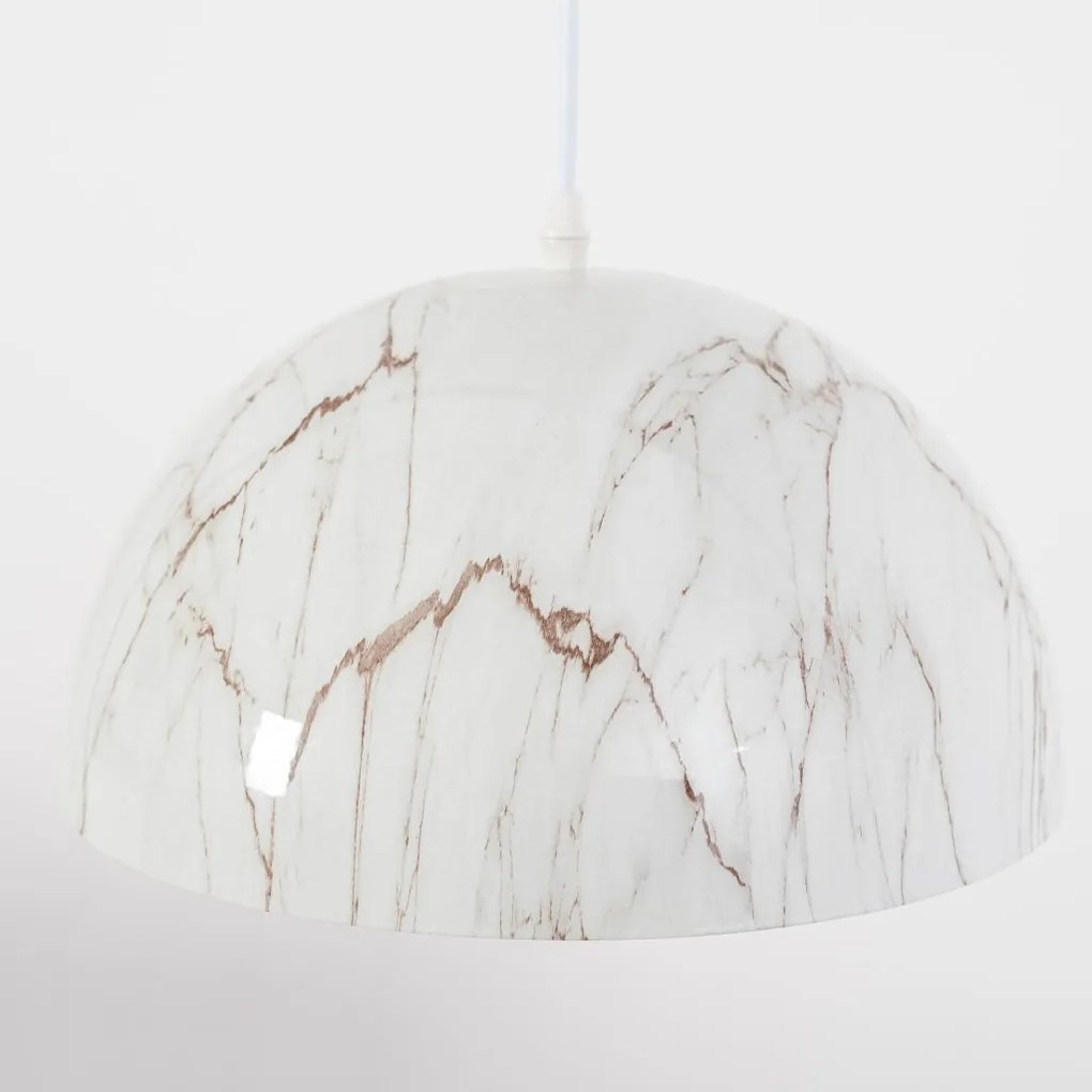 Toolight Toolight, závesná lampa APP911-1CP Marble, imitácia kameňa, OSW-06620