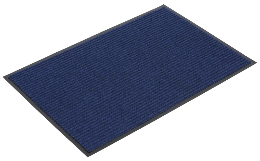 Odolná vstupná kobercová rohož s PVC 1+1 ZADARMO, 90 x 150 cm, modrá