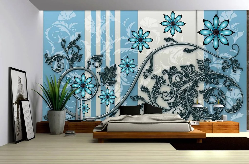 Fototapeta - Kvety (152,5x104 cm)