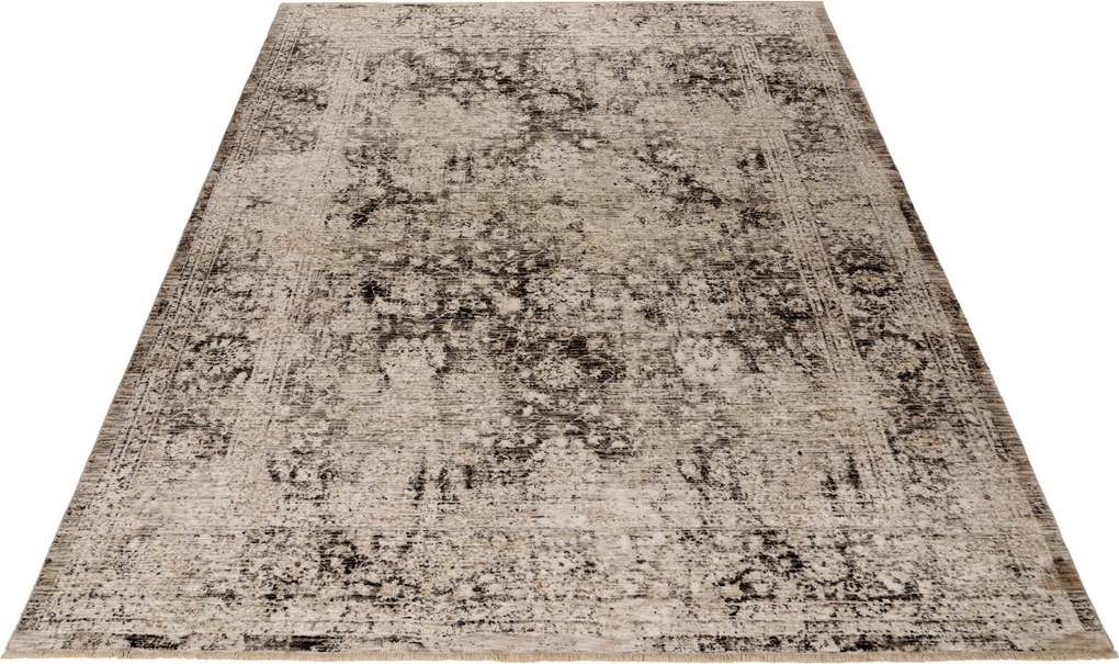 Kusový koberec Bella 233 Grey, 160x230, šedá, chodba / predsieň, Obsession