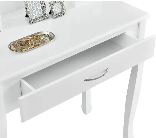 Toaletný stolík Lena - biely