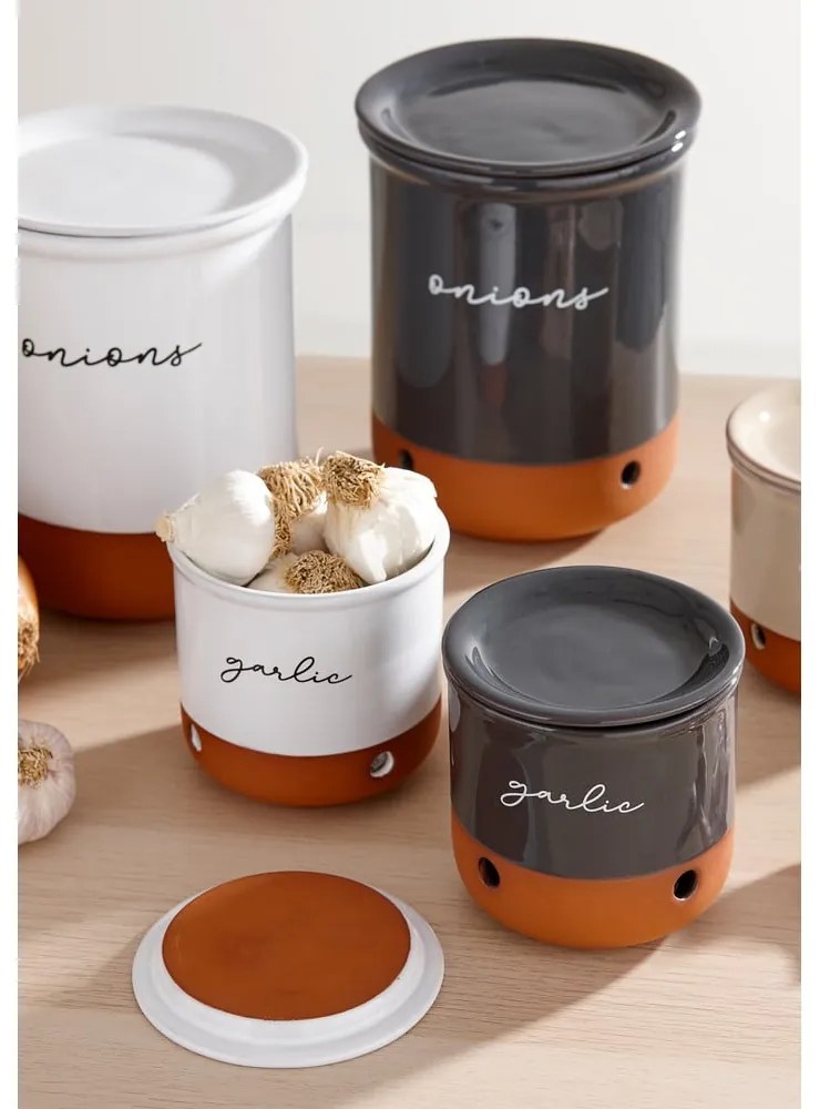 Terakotová dóza na cibuľu a cesnak Eco – Ladelle