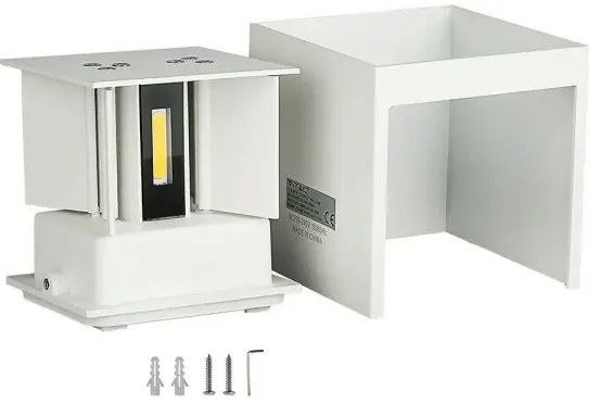 LED Vonkajšie nástenné svietidlo LED/5W/230V 4000K IP65 biela