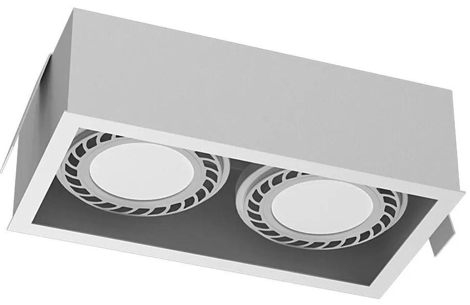 Brosline 3275 - Podhľadové svietidlo CAGE 2xGU10/18W/230V biele