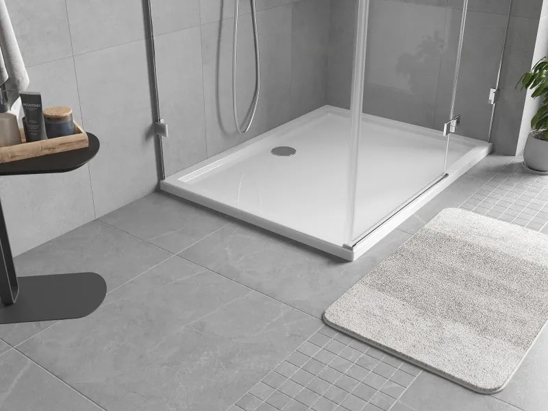 Mexen Flow obdĺžniková sprchová vanička slim 95 x 70 cm, biely lesk - 46R107095