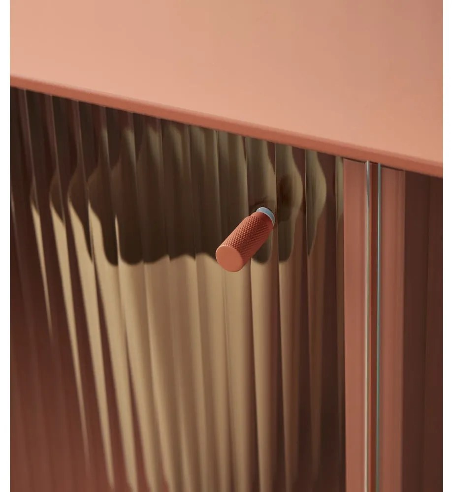 Vitrína v tehlovej farbe 91x111 cm Edge by Hammel – Hammel Furniture