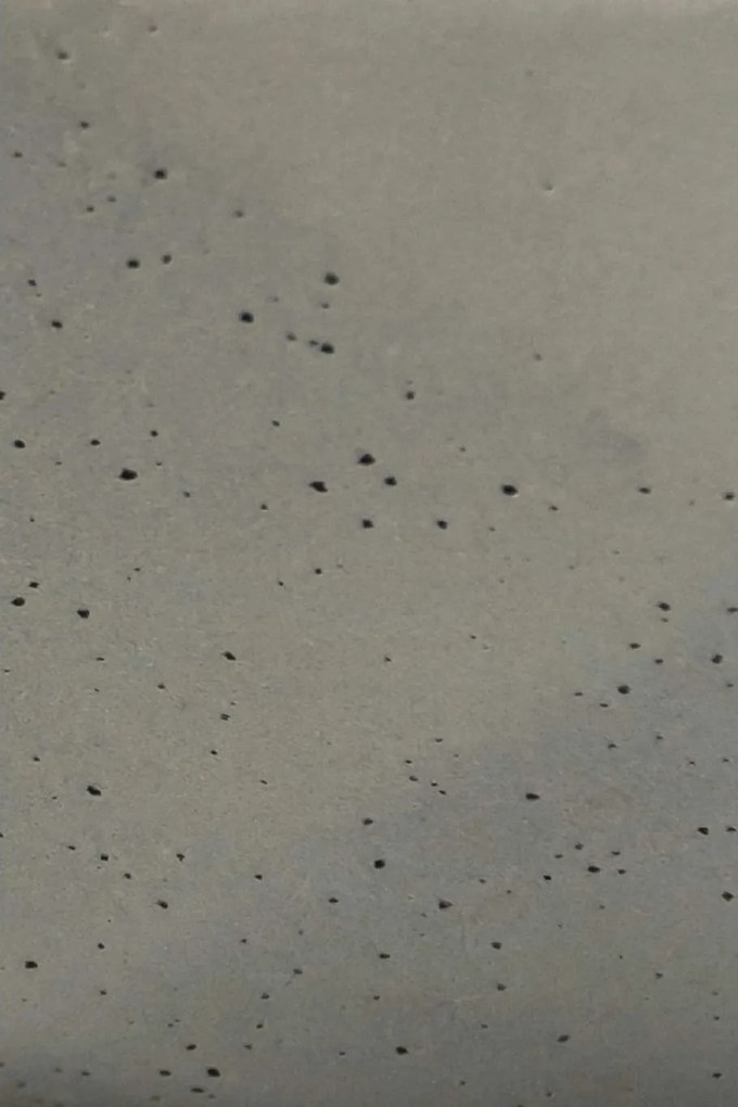 Okrasná miska CAVERO, sklolaminát, priemer 32 cm, sivá