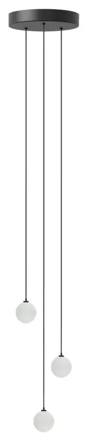 Čierne závesné svietidlo Rosette mini – UMAGE