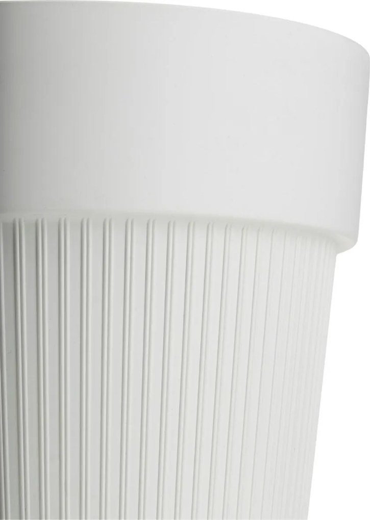 PLASTOVÝ KVETINÁČ SILVA LINE 13X11,5 CM KRÉMOVÁ