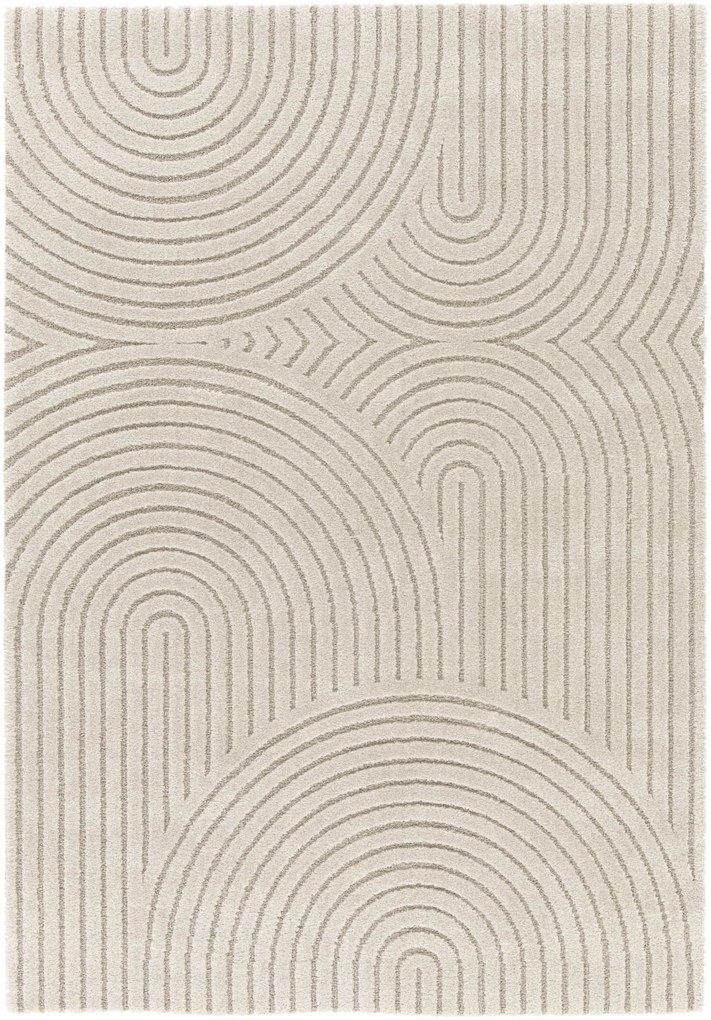 Kusový koberec Cocoon 59602-055, 120x170, biela, obývacia izba, Balta