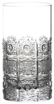 Bohemia Crystal Brúsené poháre na nealko nápoje a vodu 20001/57001/350