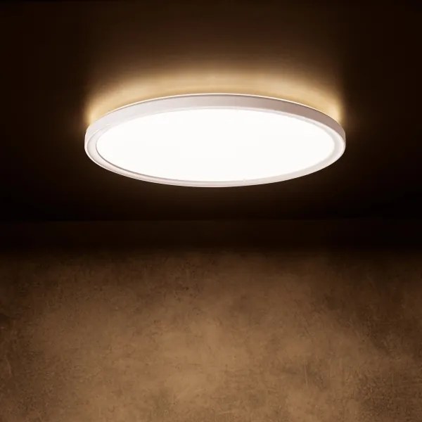 Kanlux 31516 - LED stropné svietidlo AZPO LED/22W/230V pr. 42 cm IP54 biela
