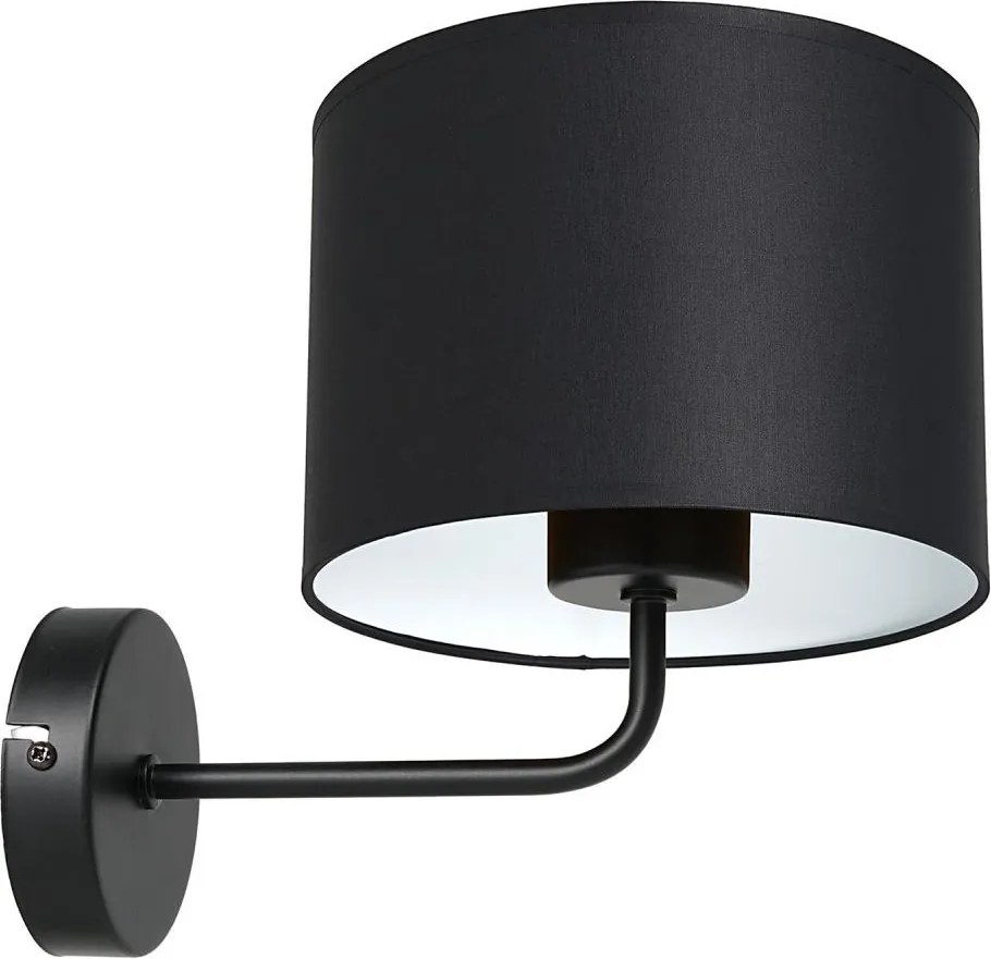 Nástenná lampa ARDEN 1xE27/60W/230V čierna/biela
