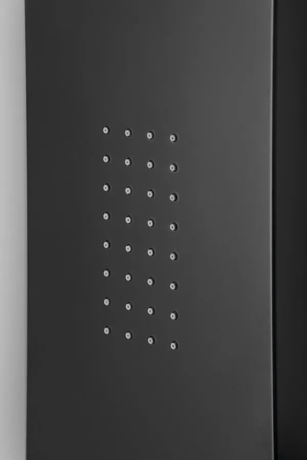 Sapho, JACOB sprchový panel 200x1500mm, čierna matná, WN683