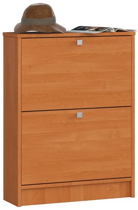 2 krídlový botník 60 cm, olcha