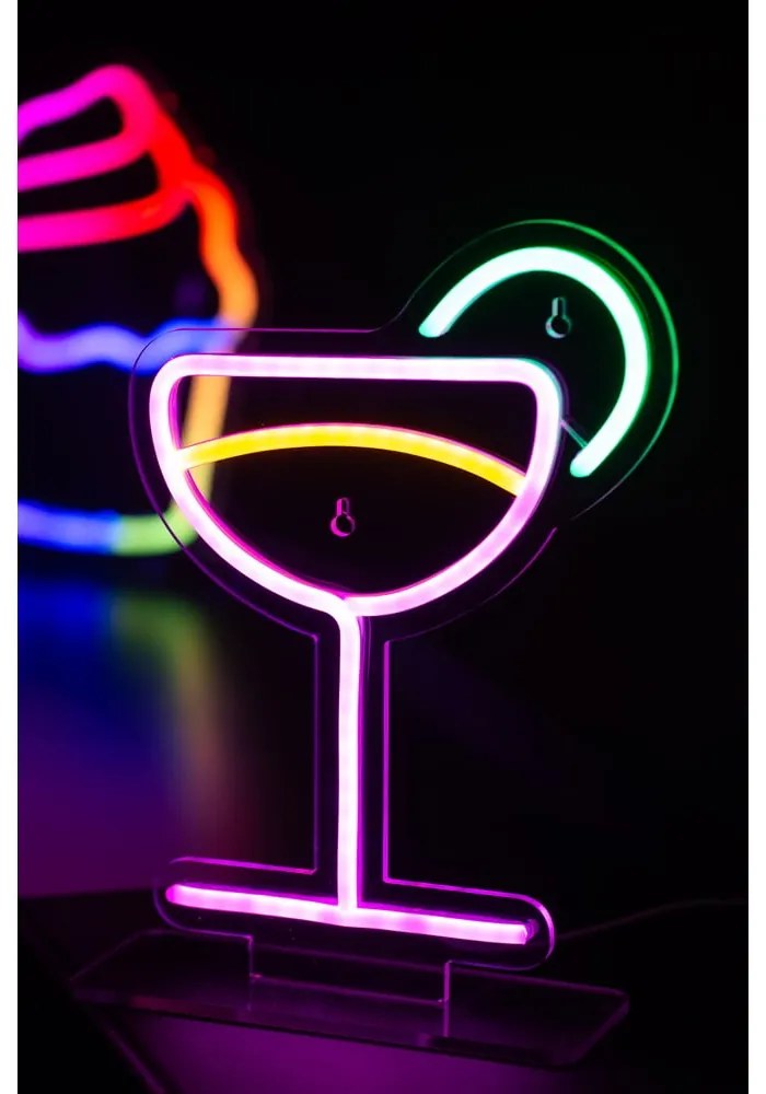 LED neónová svetelná dekorácia 5 W Cocktail – Leitmotiv