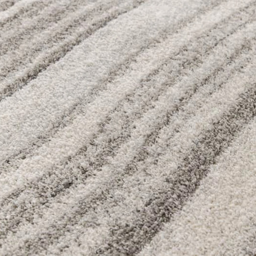 DY Sivý koberec s abstraktným vzorom Serenity 02 Rozmer: 160x230 cm