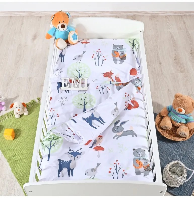 Obliečky detské Forest EMI, Detský set 90x130 + 45x65