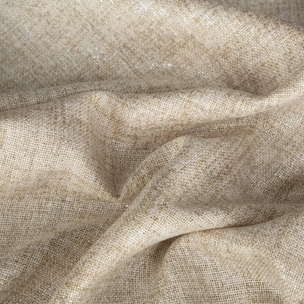 ZÁVES NA KRÚŽKOCH BLANKA 140X250 CM BÉŽOVÁ