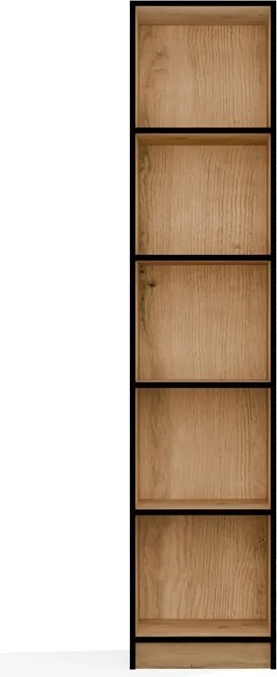 Knihovna R40 40 cm dub Artisan/černá