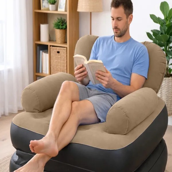 Multifunkčná nafukovacia pohovka 2v1