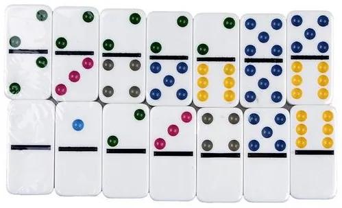 LEAN TOYS Domino - hra s kockami