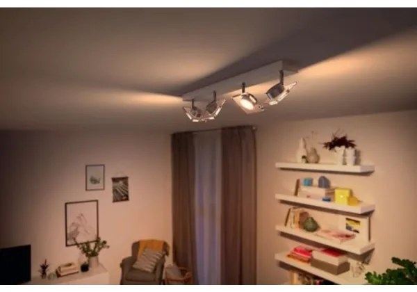 Philips 50484/17/PO - LED Bodové svietidlo GOLYGON 4xLED/4,5W/230V