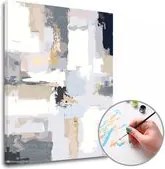 Maľovanie podľa čísel 50 ODTIEŇOV SIVEJ – nízka náročnosť