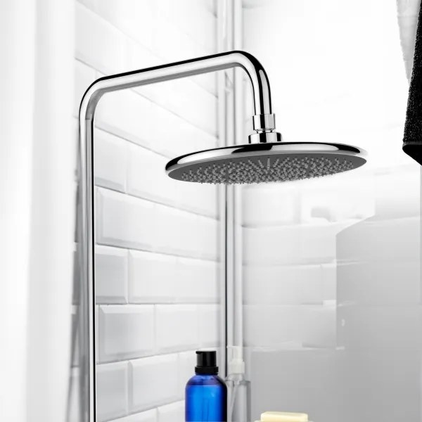 WENKO 23998100 - Sprchová hlavica WATERSAVING SYSTEM 22,5x22,5 cm lesklý chróm