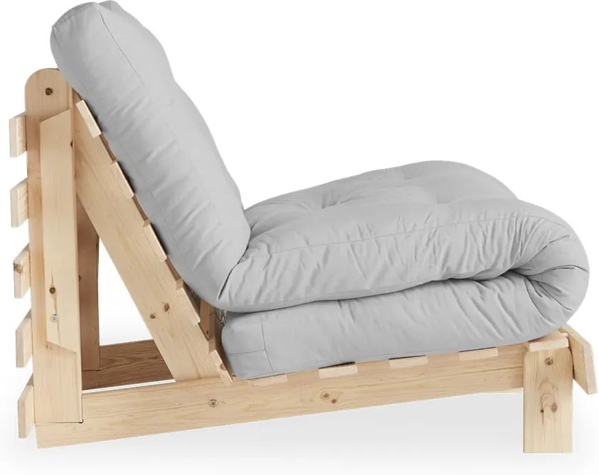 Variabilné kreslo Karup Design Roots Raw/Light Grey