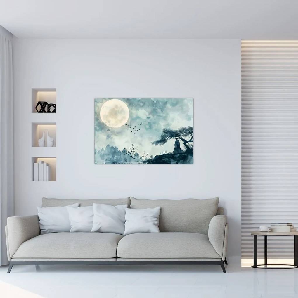 Obraz - Maľba splnu (90x60 cm)