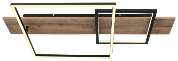 Globo 67289D1 - LED Stropné svietidlo VANNI LED/24W/230V hnedá/čierna