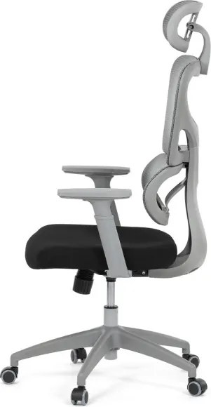 Kancelárska stolička sivá KA-K2081 GREY