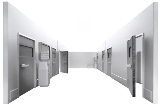 Steinel 056087-LED Kúpeľňové stropné svietidlo RSPROP2 LED/15,5W/230V 4000K IP54