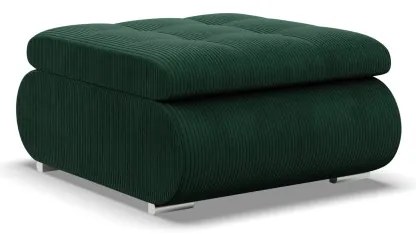 Taburetka FORESTA Poso, fľaškovo zelená