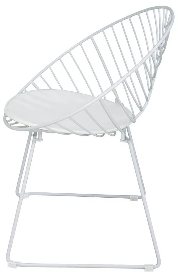 Súprava 2 bielych záhradných stoličiek Bonami Selection Coco