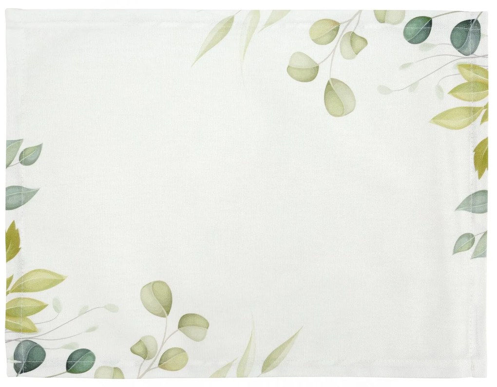 SADA 4 KS PRESTIERANIE NA STÔL NATUR6 30X40 CM LISTY