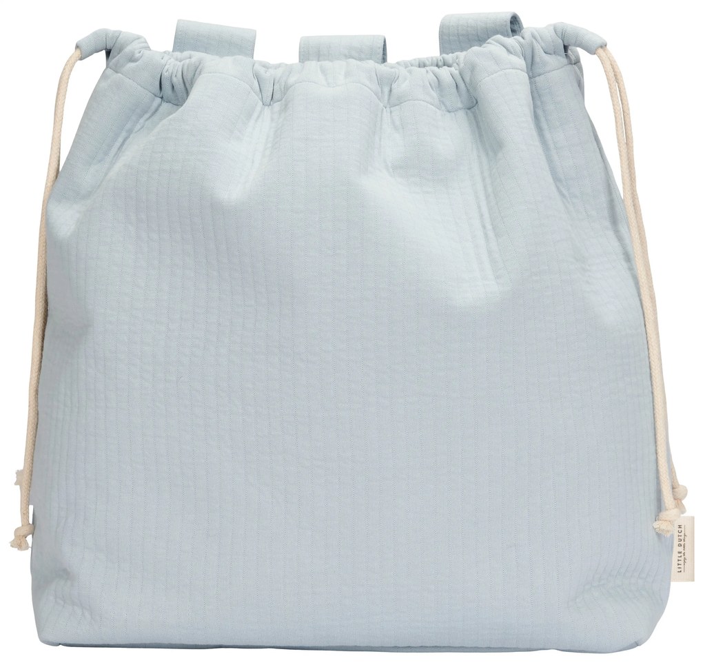 Závesná taška na hračky Pure Soft Blue