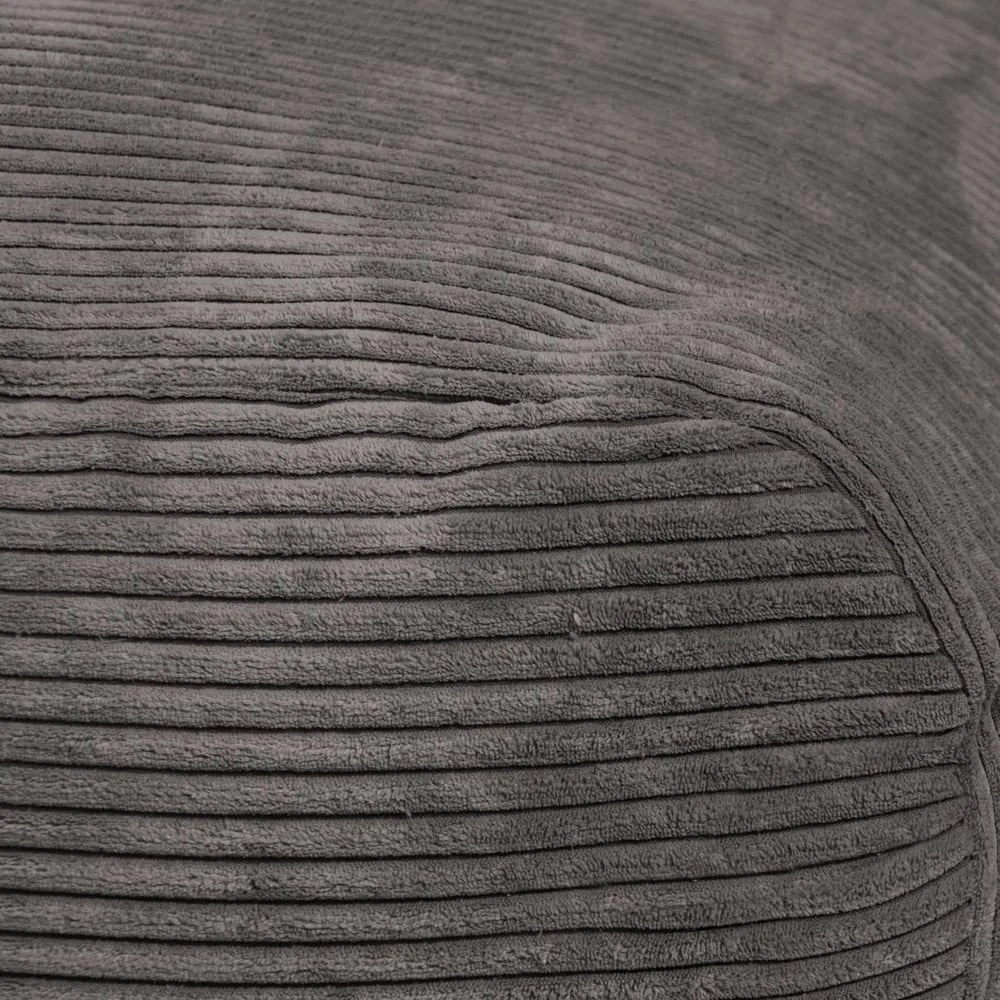 Fialový menčestrový sedací vak Tube – SLOWDOWN