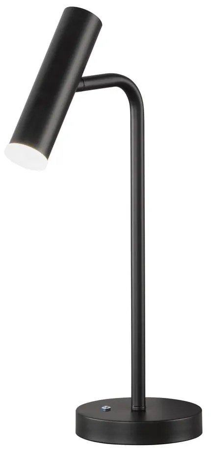 Čierna LED stmievateľná stolová lampa (výška 48 cm) Stina – Fischer &amp; Honsel