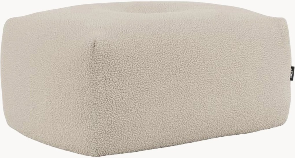 Podnožka z plyšového buklé Soft