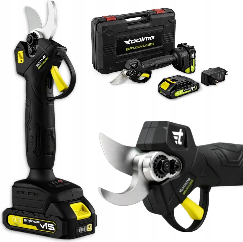 Robustný záhradné akumulátorové nožnice elektrický Set nožnice na strihanie Záhradná Súprava