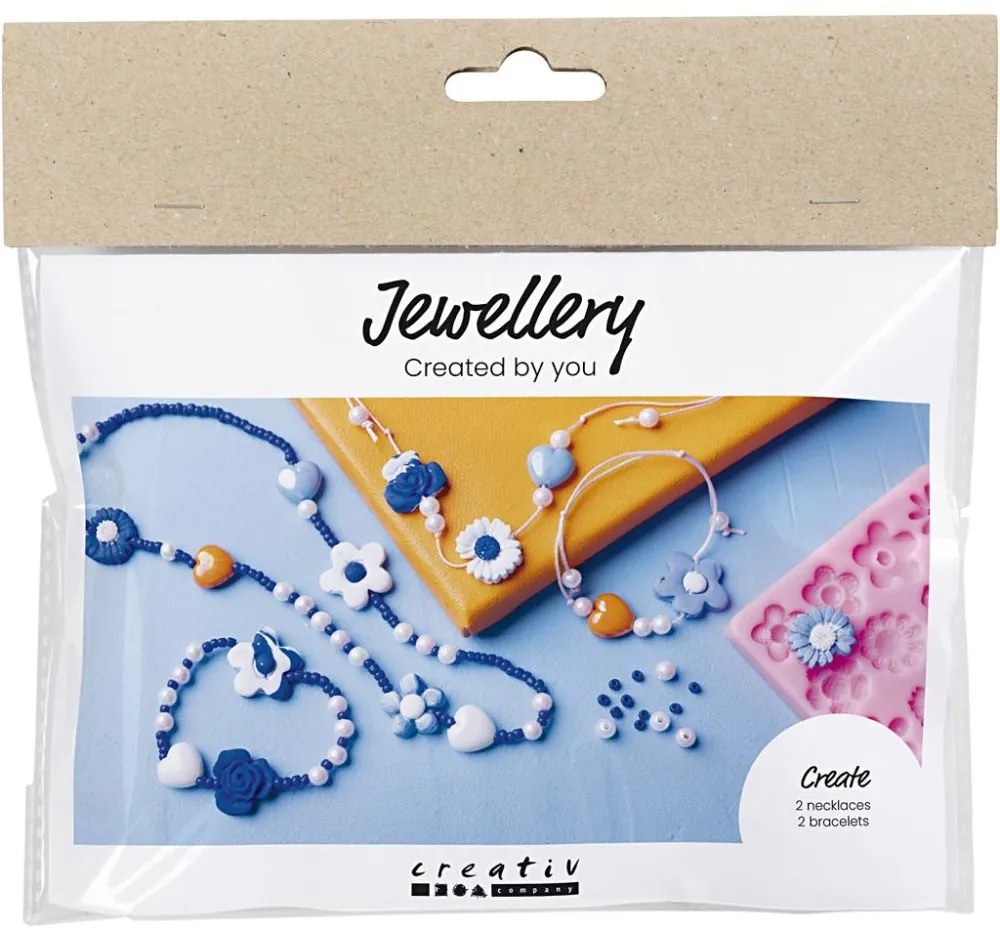 Kreatívna sada Modelovanie šperkov s kvietkami