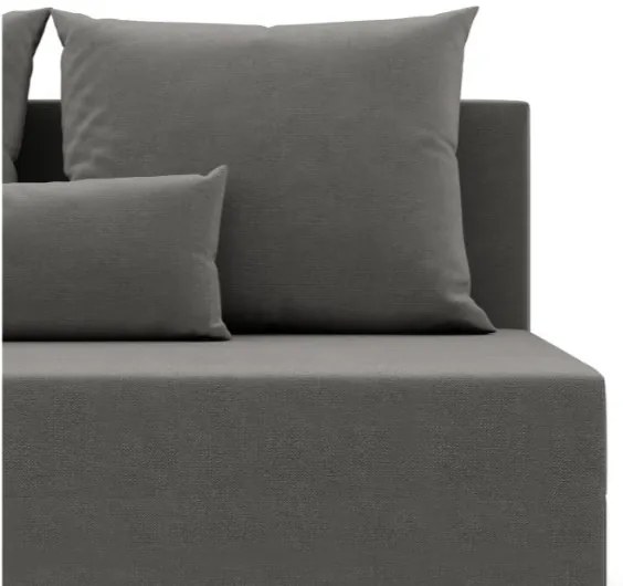 Dvojmiestna pohovka FERMO Kronos rozkladacia, svetlosivá