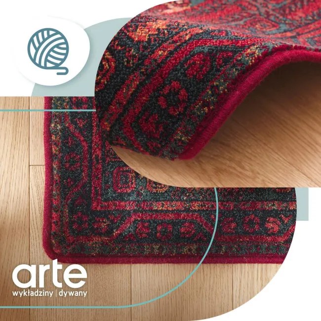 Koberec Dywilan Omega Mistik červený