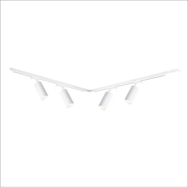 Bodové svietidlo v lištovom systéme MICA 4xGU10/10W/230V biela