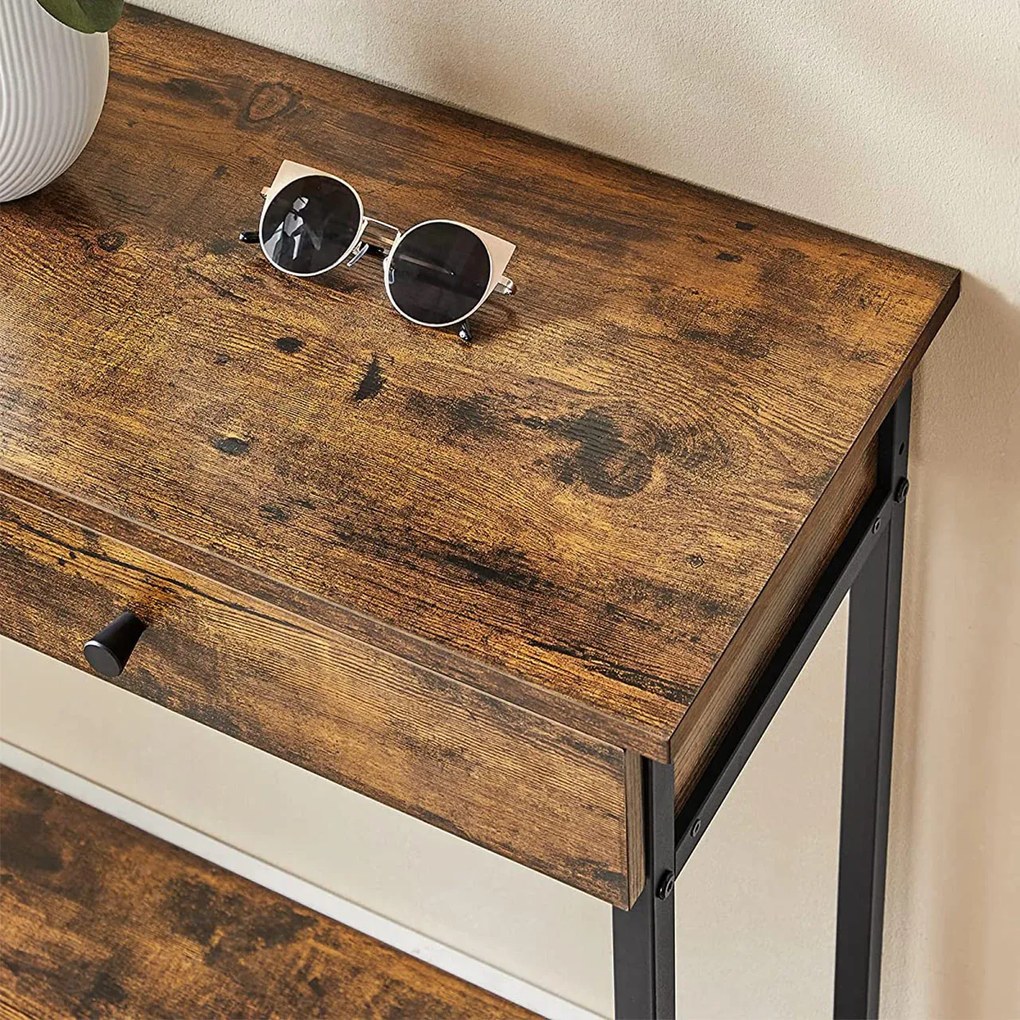 Konzolový stolík 100 × 30 × 80 cm