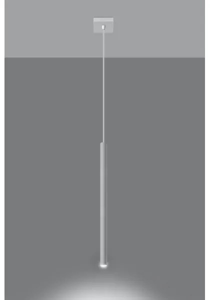 Sollux SL.0465 - Luster na lanku PASTELO 1xG9/8W/230V biela