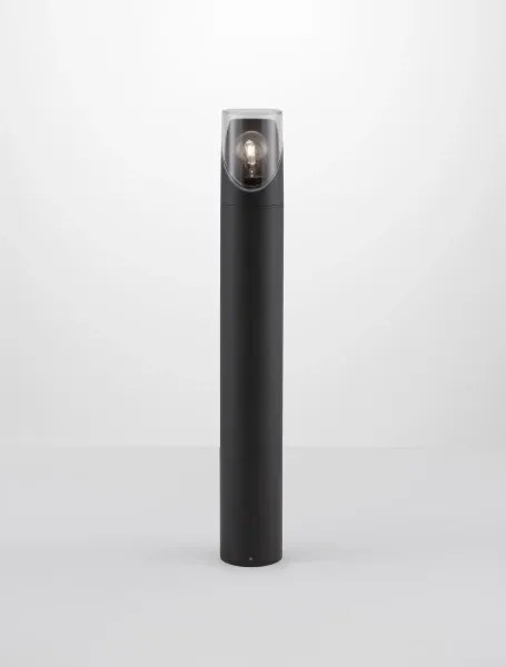 Vonkajšia záhradná lampa Selena 9 tmavo sivé