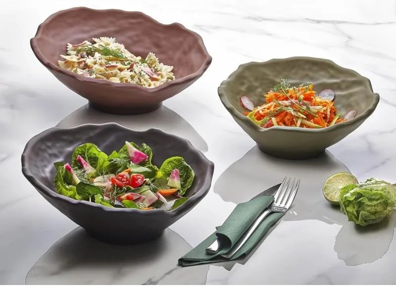 KULSAN TERRA MELAMÍNOVÁ MISKA 1100 ML SVETLOHNEDÁ